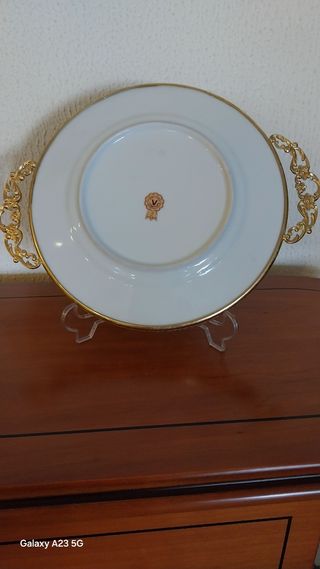 Prato Decorativo com Alças