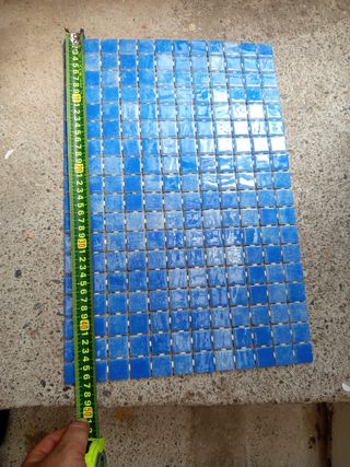 Azulejos piscina azul 47x30