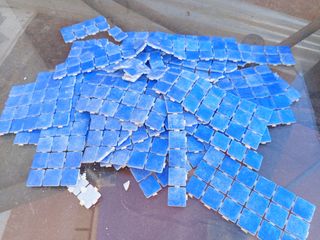 Azulejos piscina azul 47x30