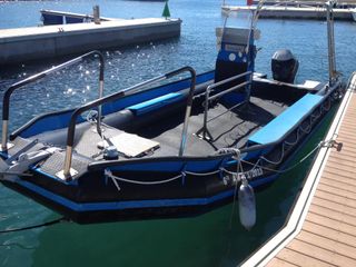 Barca neumática 8m - 200cv