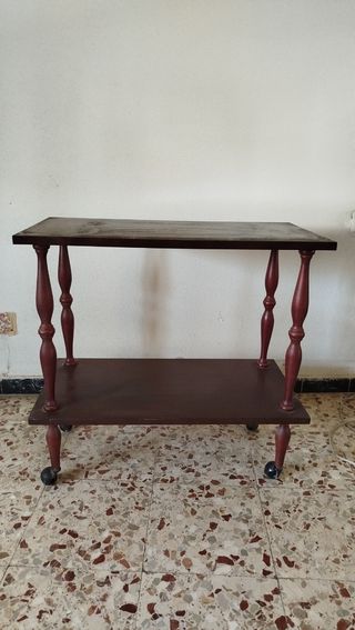 Mesa TV madera - Carro TV marrón