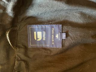 Chaqueta cuero G-Star Raw negra