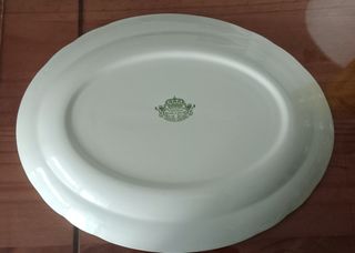 Fuente porcelana | Decoración ciervos