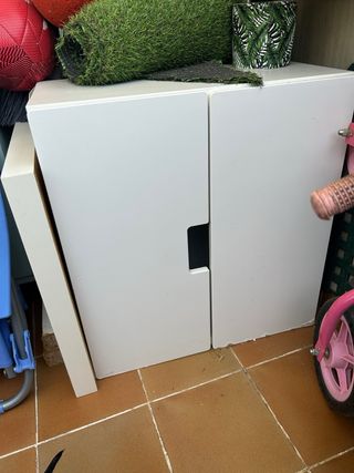 Estantería blanca 2 baldas. *** EN SEVILLA ***