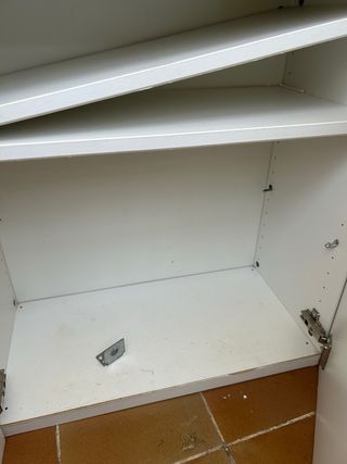 Estantería blanca 2 baldas. *** EN SEVILLA ***