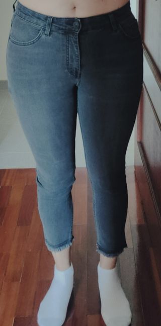 Jeans Only capri gris