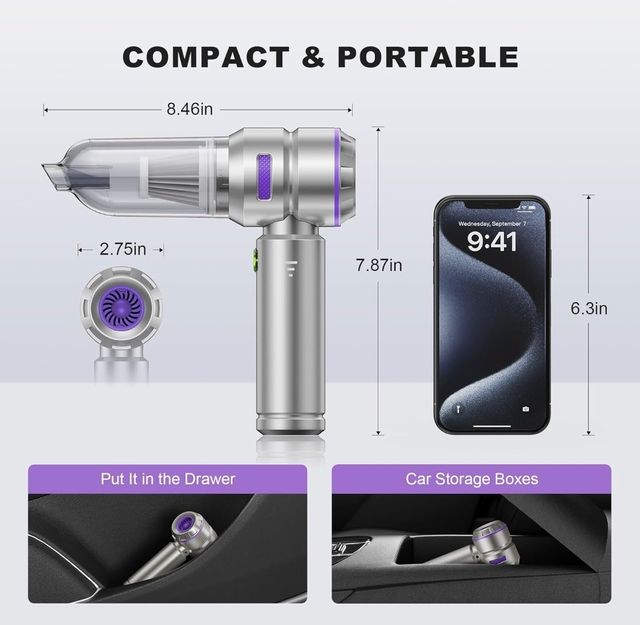 NUEVA‼️Aspiradora coche 18000PA - 3 modos