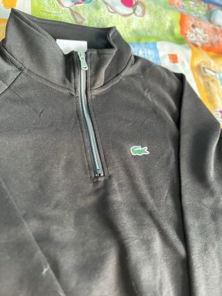 Sudadera Lacoste negra 