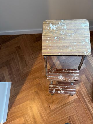 Silla-escalera vintage