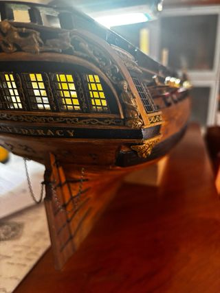 Maqueta Barco Fragata americana de tres Palos