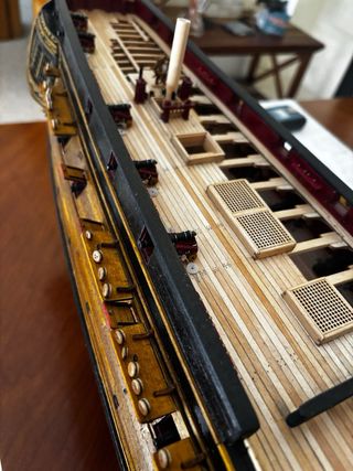 Maqueta Barco Fragata americana de tres Palos