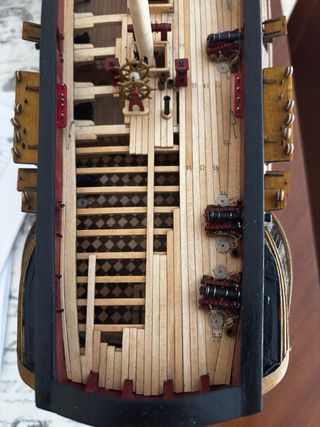 Maqueta Barco Fragata americana de tres Palos