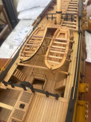 Maqueta Barco Fragata americana de tres Palos