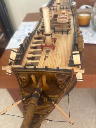 Maqueta Barco Fragata americana de tres Palos