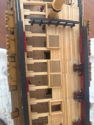 Maqueta Barco Fragata americana de tres Palos