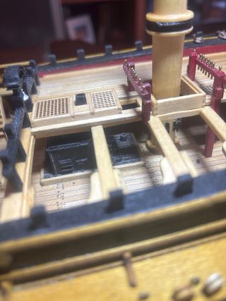 Maqueta Barco Fragata americana de tres Palos