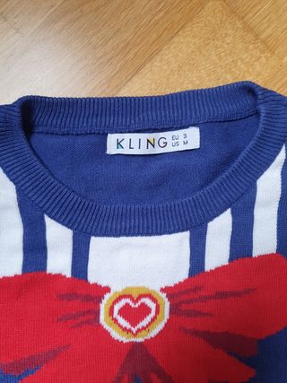 Suéter KLING chica azulón
