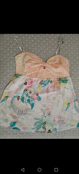 Top O'Neil estampado flores