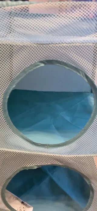 Organizador juguetes/mascotas azul