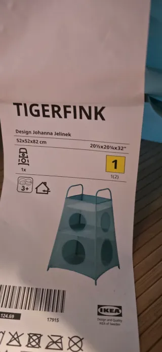 Organizador juguetes/mascotas azul