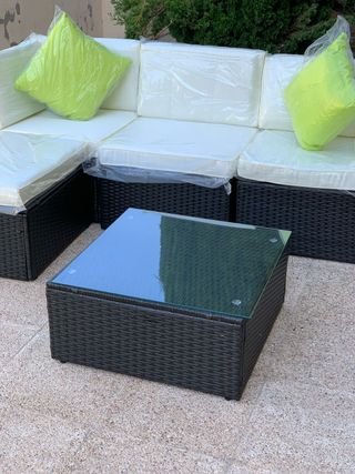 NUEVO! Conjunto jardin/terraza + mesa centro