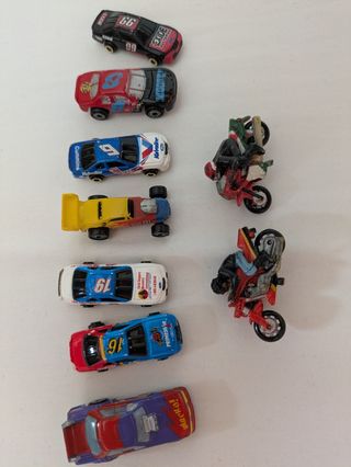 Coches y motos Micro Machines 9€/ unidad, Pregunta