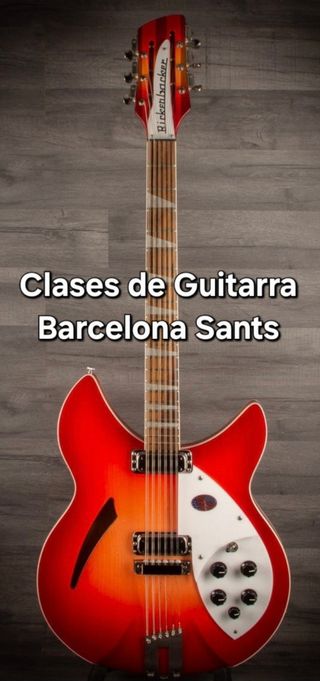 Clases de Guitarra Barcelona Sants