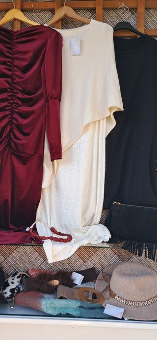 Conjunto pantalón y chaqueta multicolor