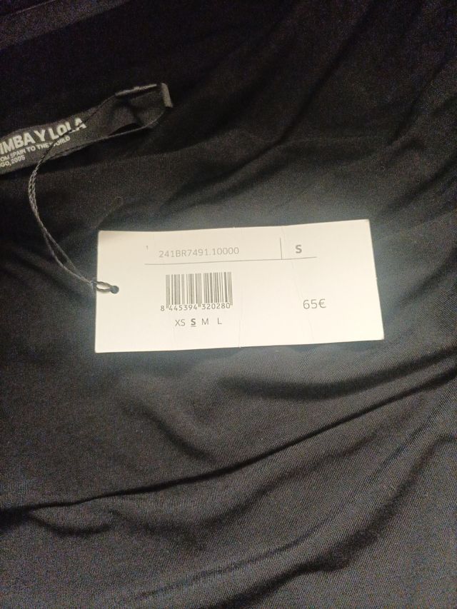 Camiseta Bimba y Lola negra - Talla S