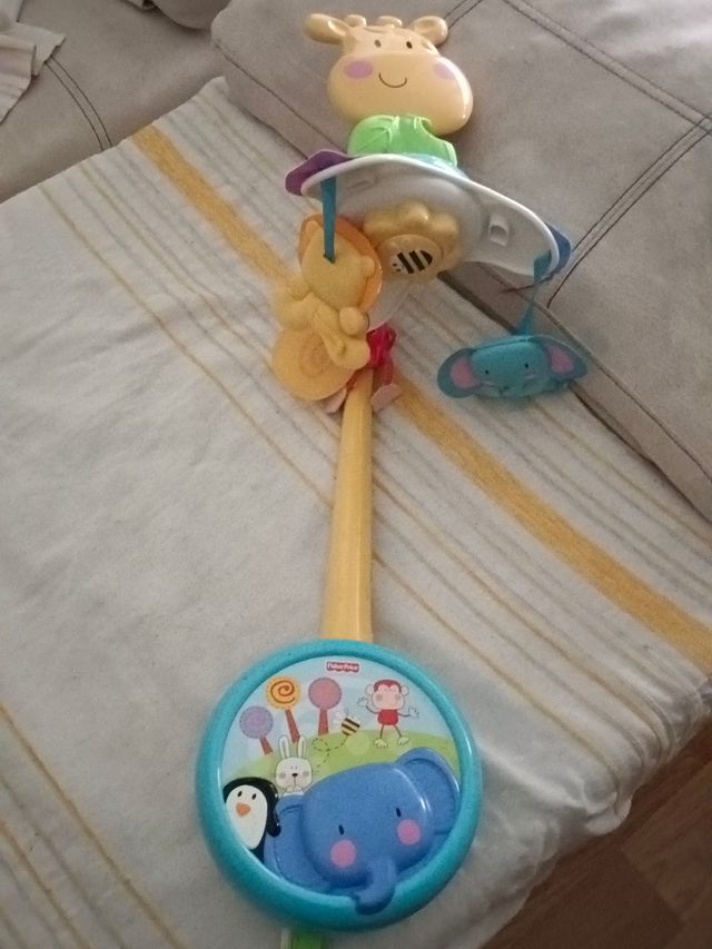 Móvil musical cuna bebé