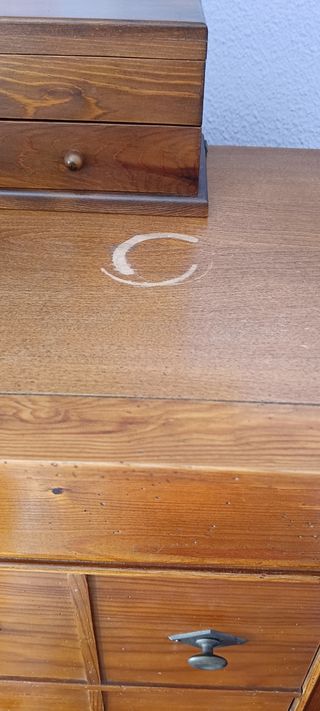 Cómoda  Cajonera madera maciza 5 cajones