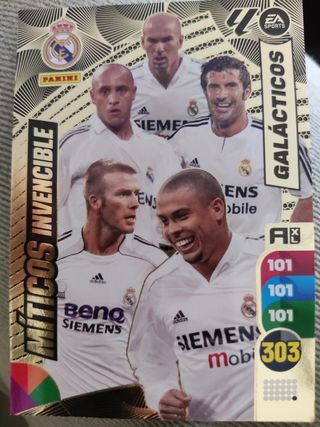 Carta Galácticos Real Madrid