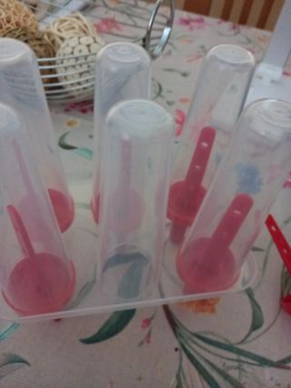 Moldes para hacer helados - 6uds. Nuevo