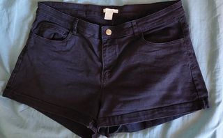 Shorts negros H&M talla 42