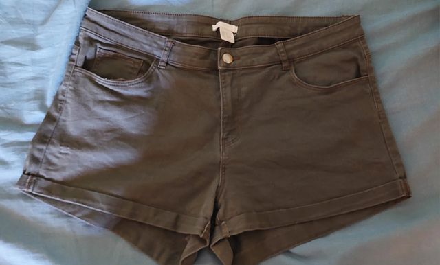 Shorts negros H&M talla 42