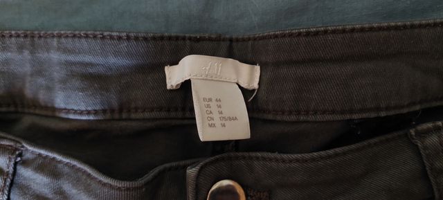 Shorts negros H&M talla 42