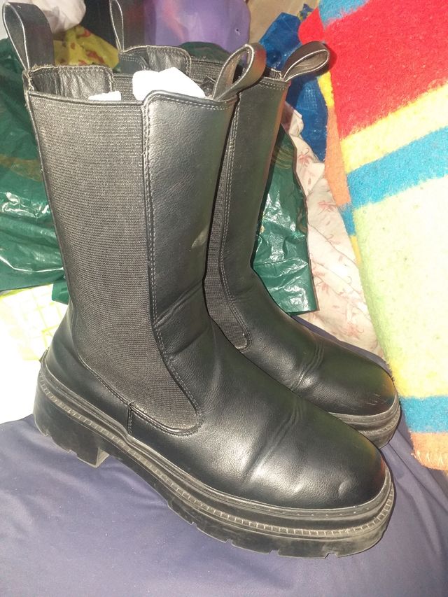 Botas altas negras mujeres nº38
