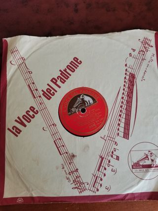 Disco 78 giri La Voce del Padrone