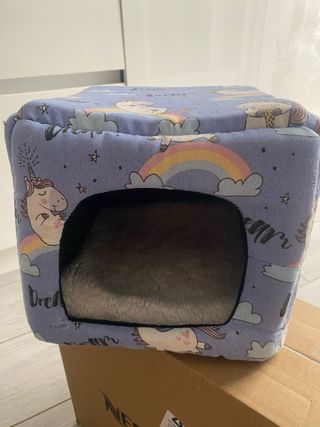 Jaula roedores con caseta