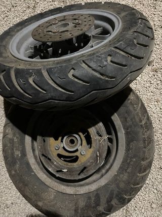 Ruedas moto usadas 12"