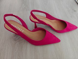 MARYPAZ - Zapatos tacón destalonado