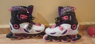 Patines Oxelo Play 5 niña talla 34/ 36 + casco 