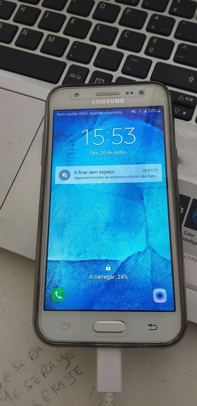 Samsung Galaxy J5 Branco - Como Novo