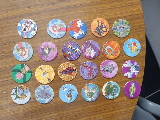 Colección Tazos Digimon