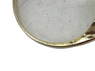 anillo oro 18k con piedra con circonita