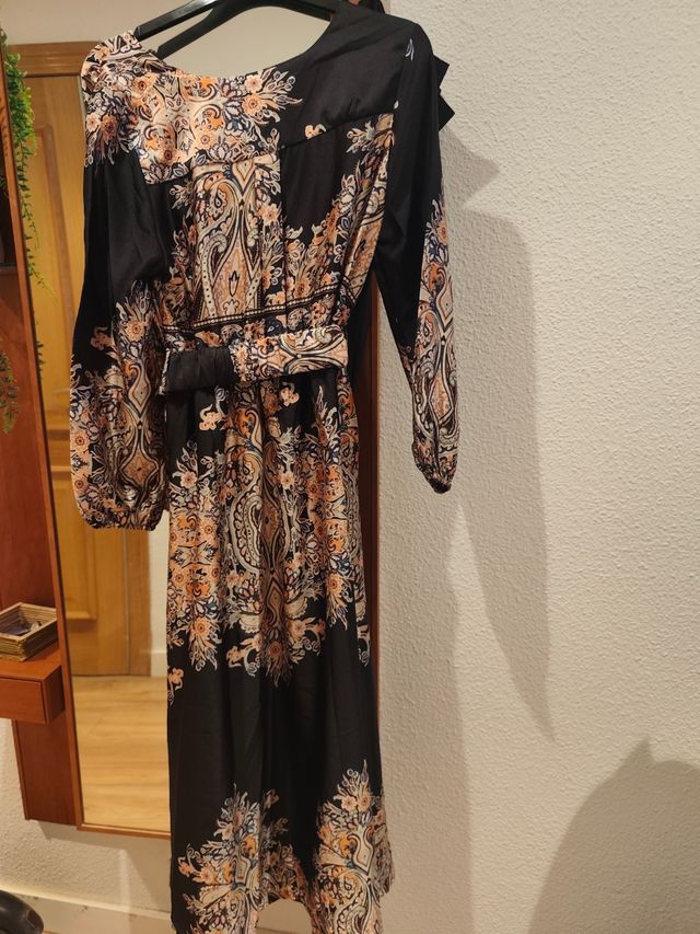 Vestido midi estampado S
