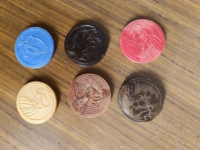 6 Tazos Masters del Universo
