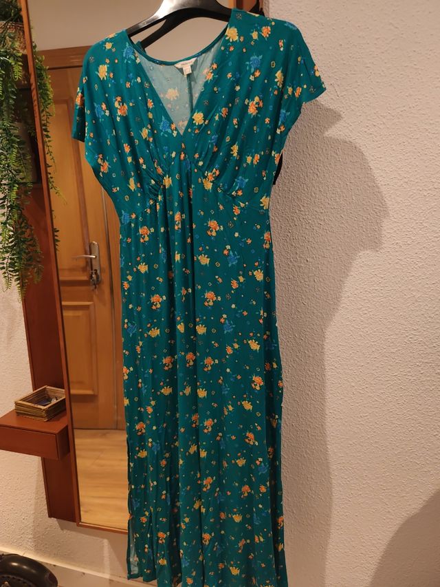 Vestido Springfield XL - Verde