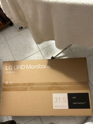 Monitor LG UHD 4K 31,5" - 32UR55