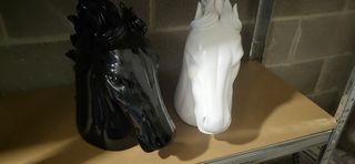 2 Statue di Cavallo Decorazione